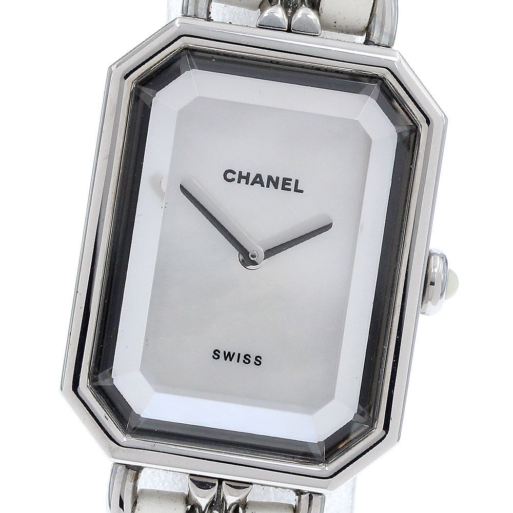 CHANEL Premiere H1639 M size White shell Dial Quartz Ladies Watch_918947