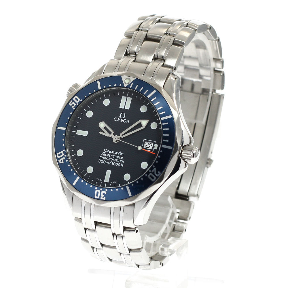 OMEGA Seamaster300 2531.80 Date Navy Dial Automatic Men's Watch_918968