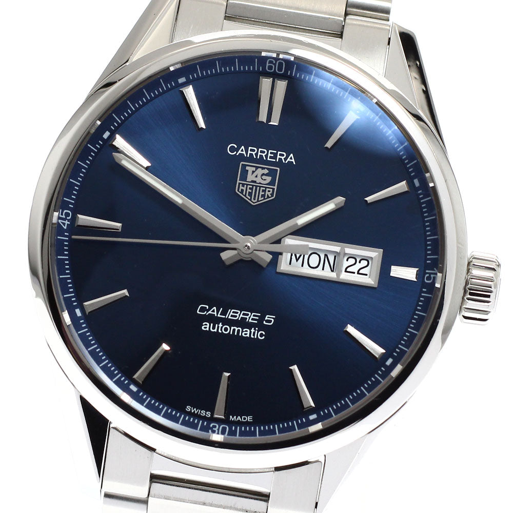 TAG HEUER Carrera Caliber 5 WAR201E.BA0723 Day date Automatic Men's Watch_918981