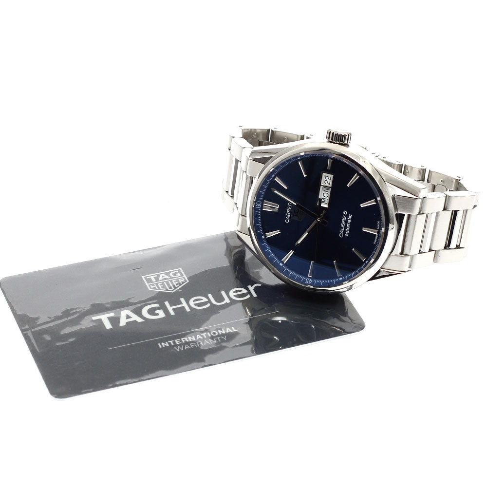 TAG HEUER Carrera Caliber 5 WAR201E.BA0723 Day date Automatic Men's Watch_918981