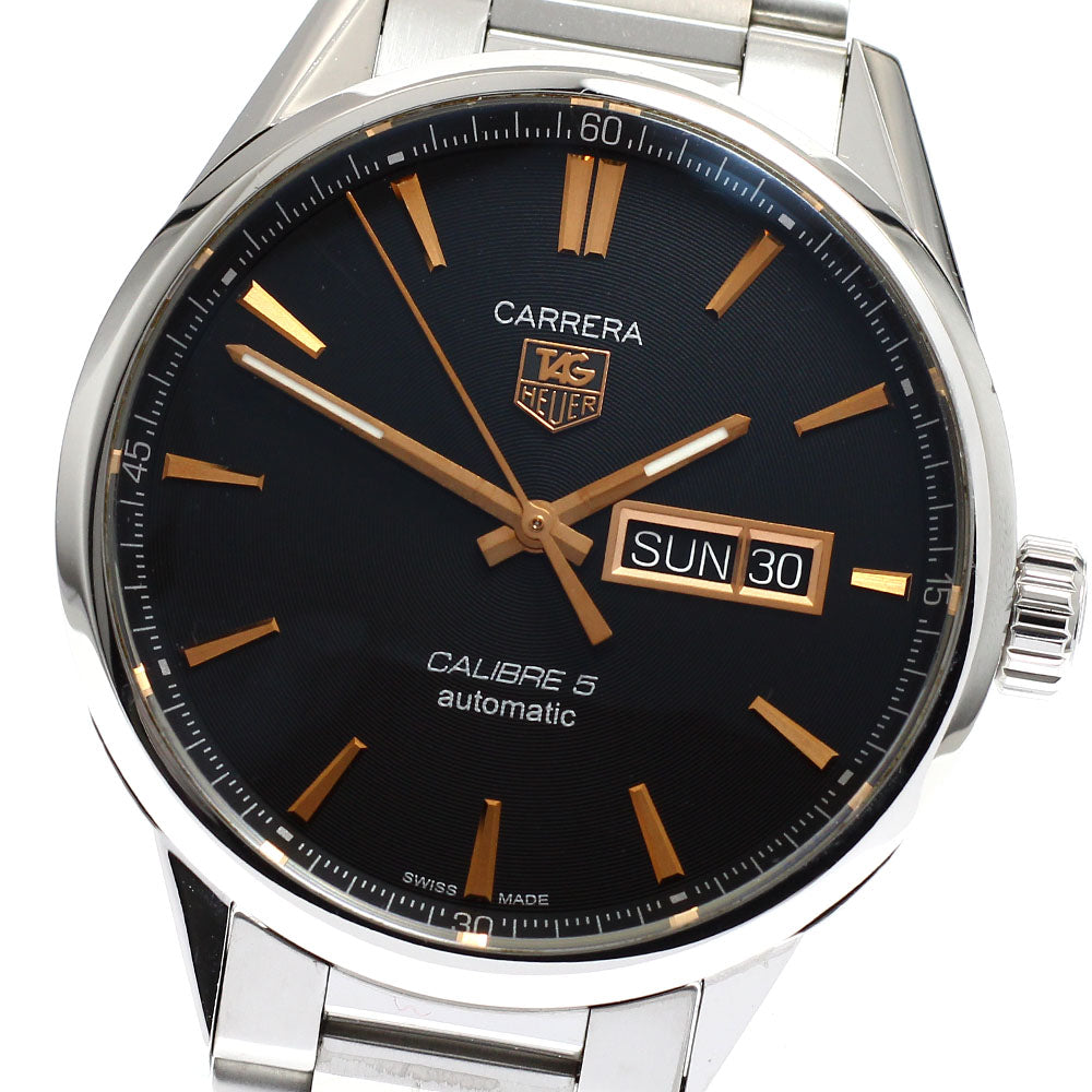 TAG HEUER Carrera Caliber 5 WAR201C-1 Day date Automatic Men's Watch_918993