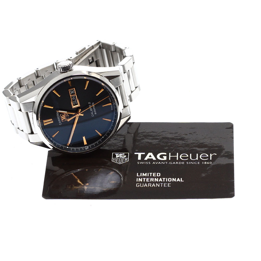 TAG HEUER Carrera Caliber 5 WAR201C-1 Day date Automatic Men's Watch_918993