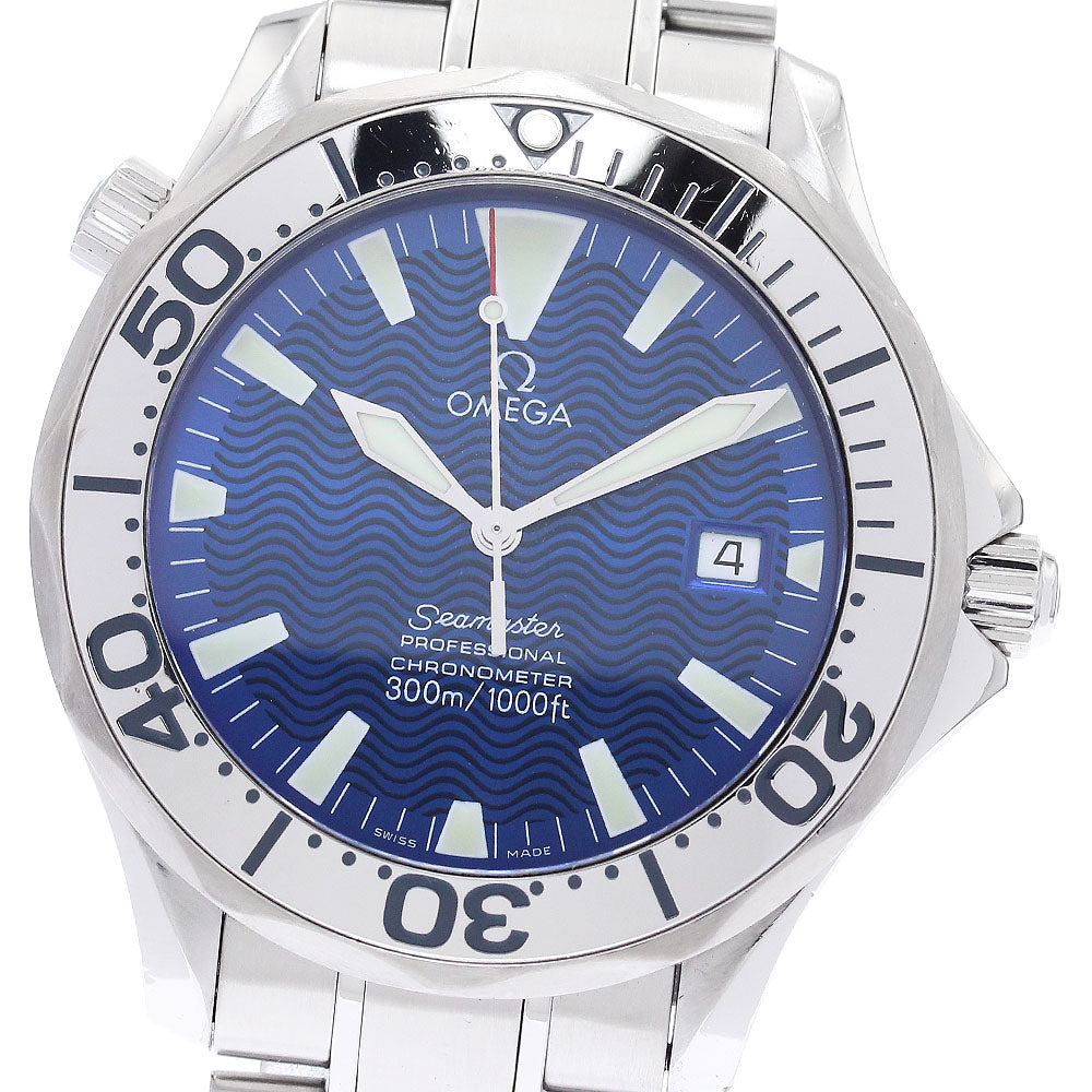 OMEGA Seamaster 300 2255.80 Date blue Dial Automatic Men's Watch_918998
