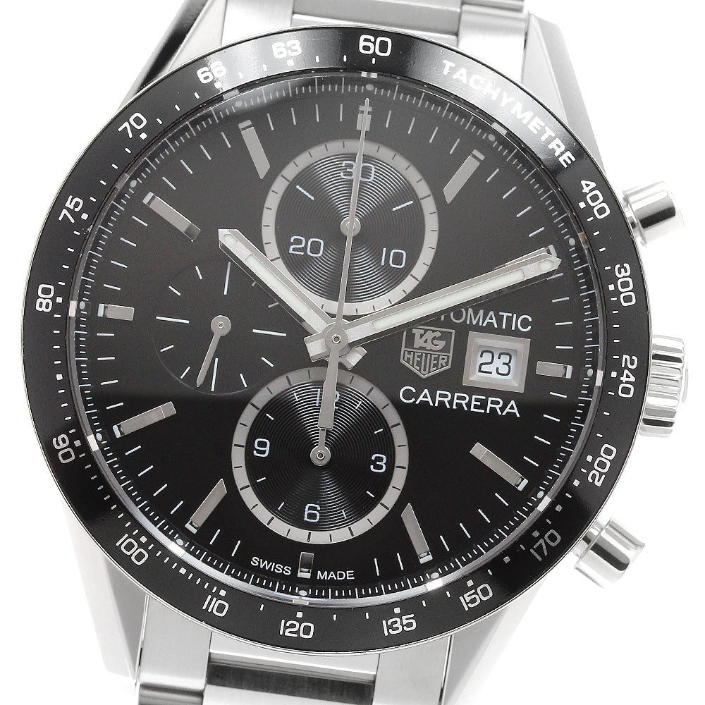 TAG HEUER Carrera CV201AL-1 Chronograph Date black Dial Auto Men's Watch_919001