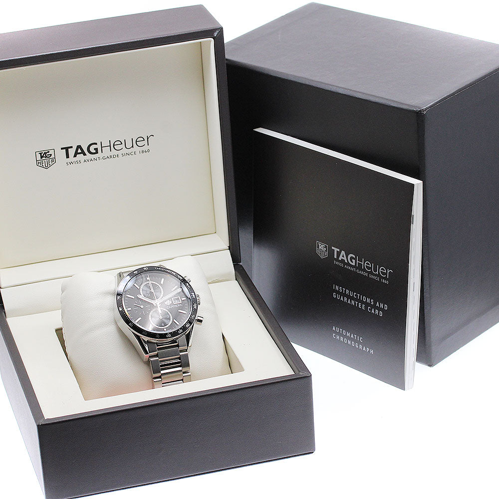 TAG HEUER Carrera CV201AL-1 Chronograph Date black Dial Auto Men's Watch_919001