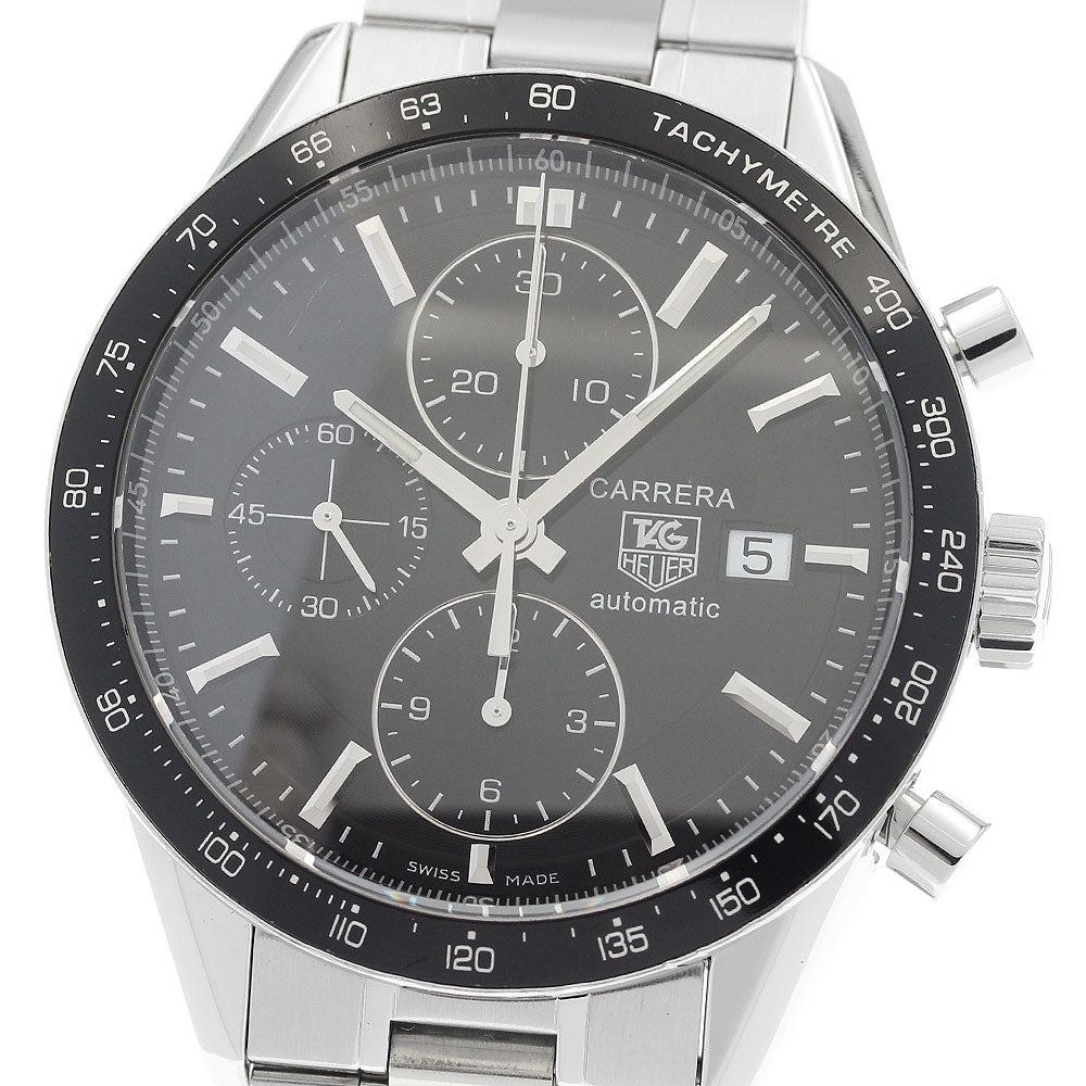 TAG HEUER Carrera CV201E-0 Chronograph Caliber 16 black Dial Automatic Men's Watch_919004