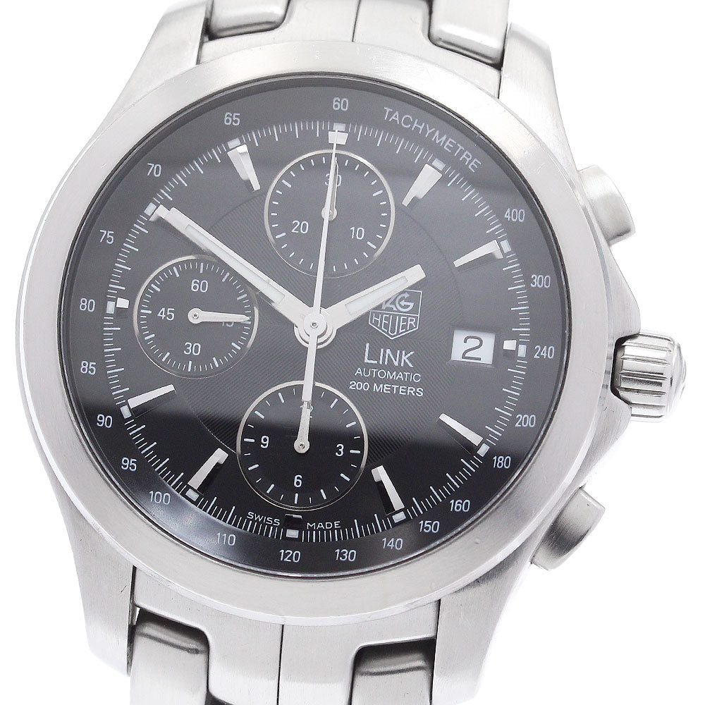 TAG HEUER Link CJF2110.BA0576 Chronograph Date black Dial Automatic Men's_919013