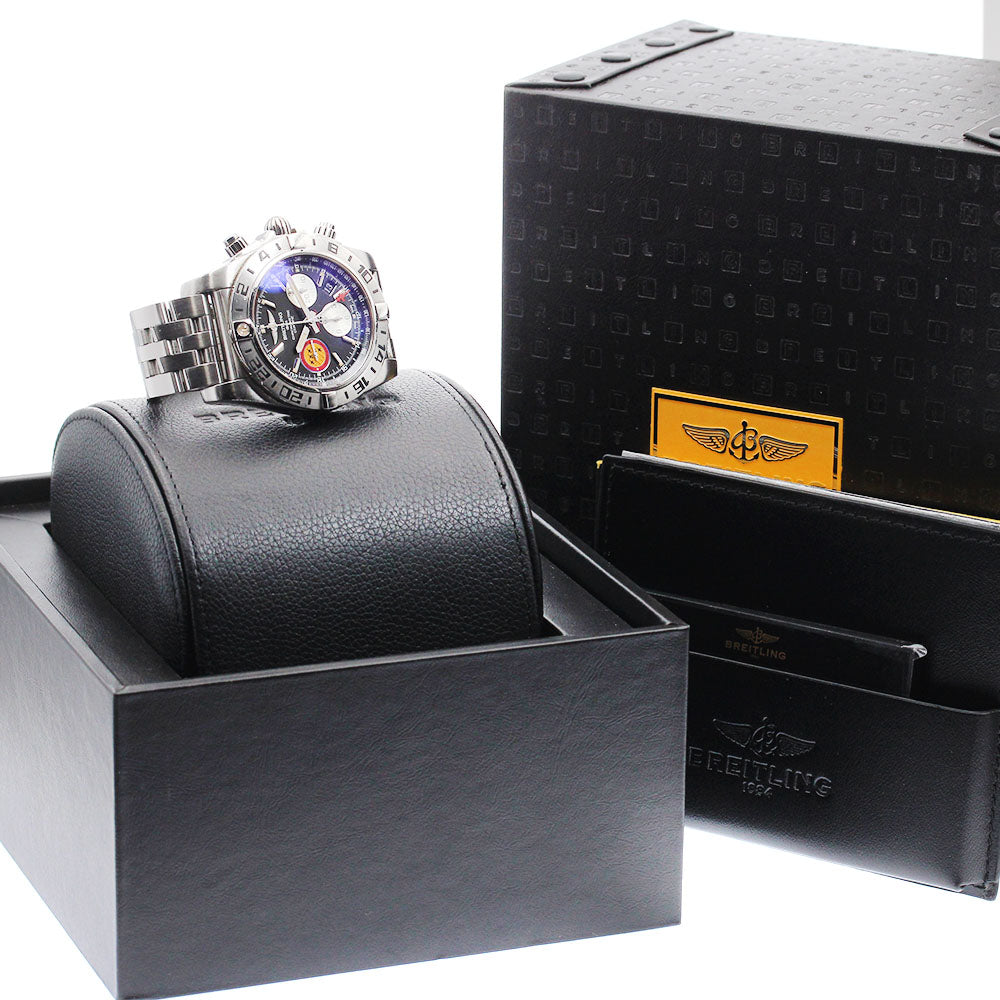 BREITLING Chronomat 44 GMT Patrouille Swiss AB0420 Automatic Men's Watch_919027