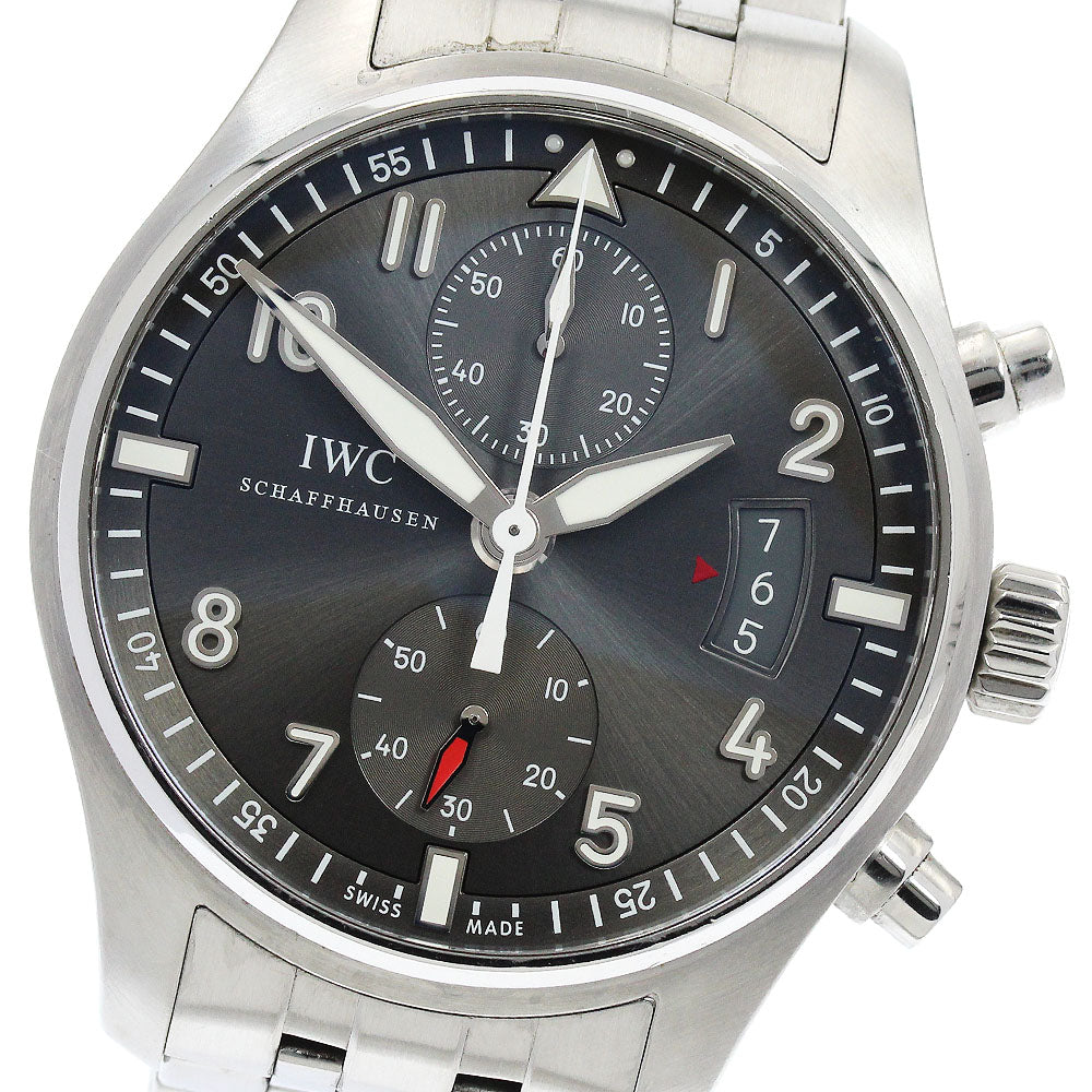 IWC SCHAFFHAUSEN Pilot watch spitfire IW387804 Chronograph AT Men's Watch_919030