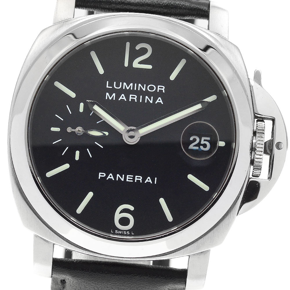 PANERAI Luminor Marina PAM00048 Small Second Date Automatic Men's Watch_919053
