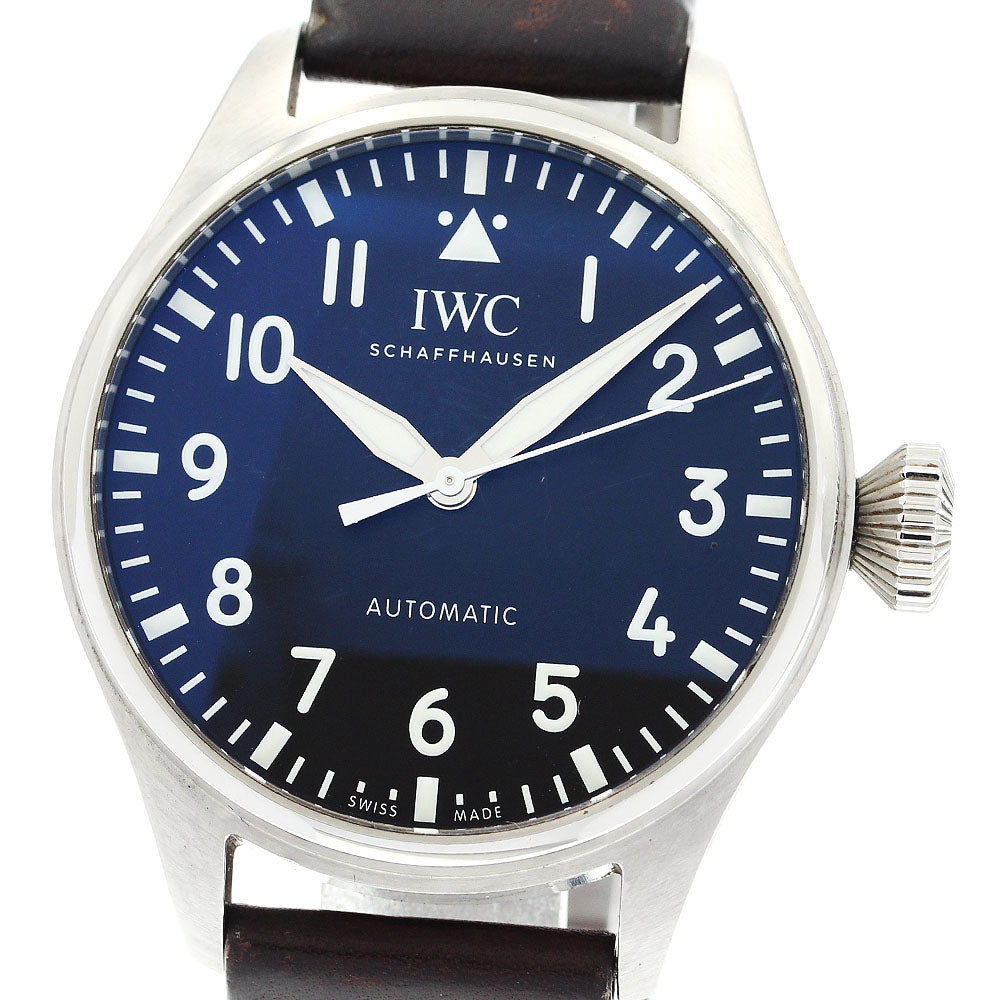 IWC SCHAFFHAUSEN big pilot watch 43 IW329301 black Dial Auto Men's Watch_919059