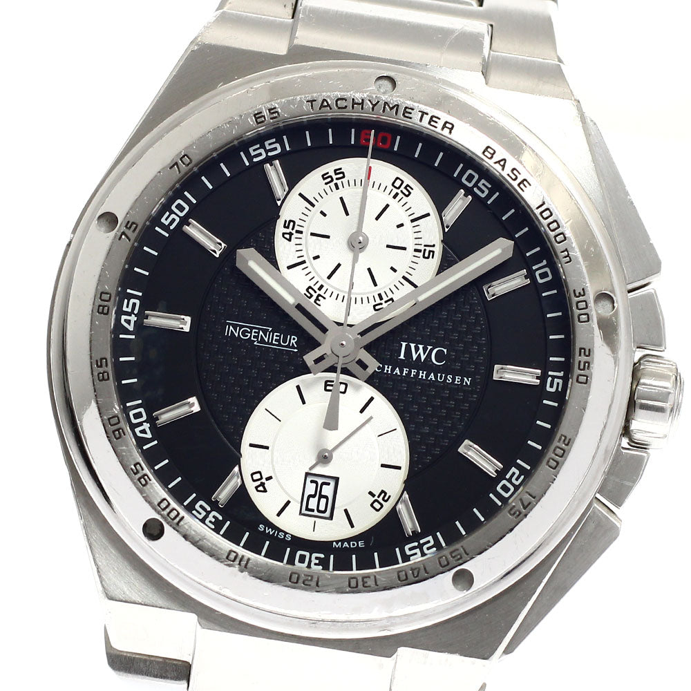 IWC SCHAFFHAUSEN Big ingenieur IW378401 Chronograph black Dial Automatic Men's Watch_919065