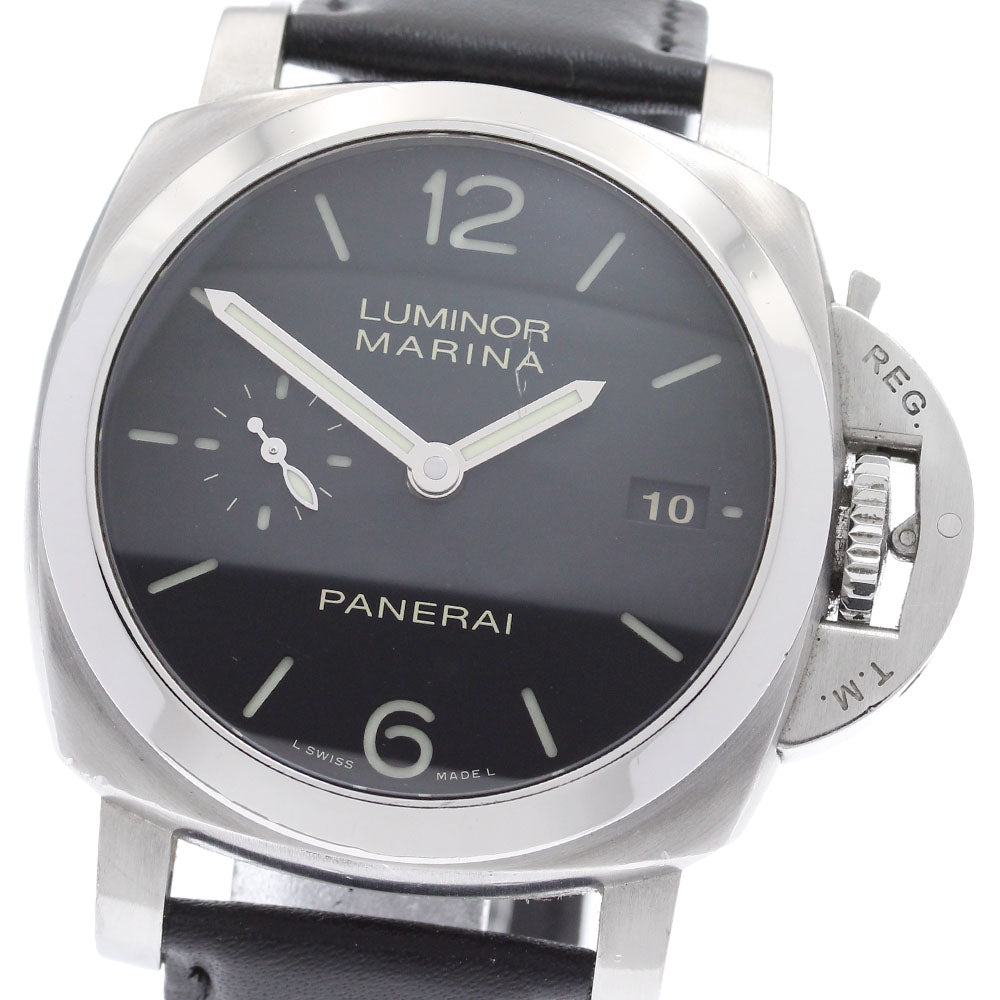 PANERAI Luminor Marina PAM00392 Date Small Second Automatic Men's Watch_919068