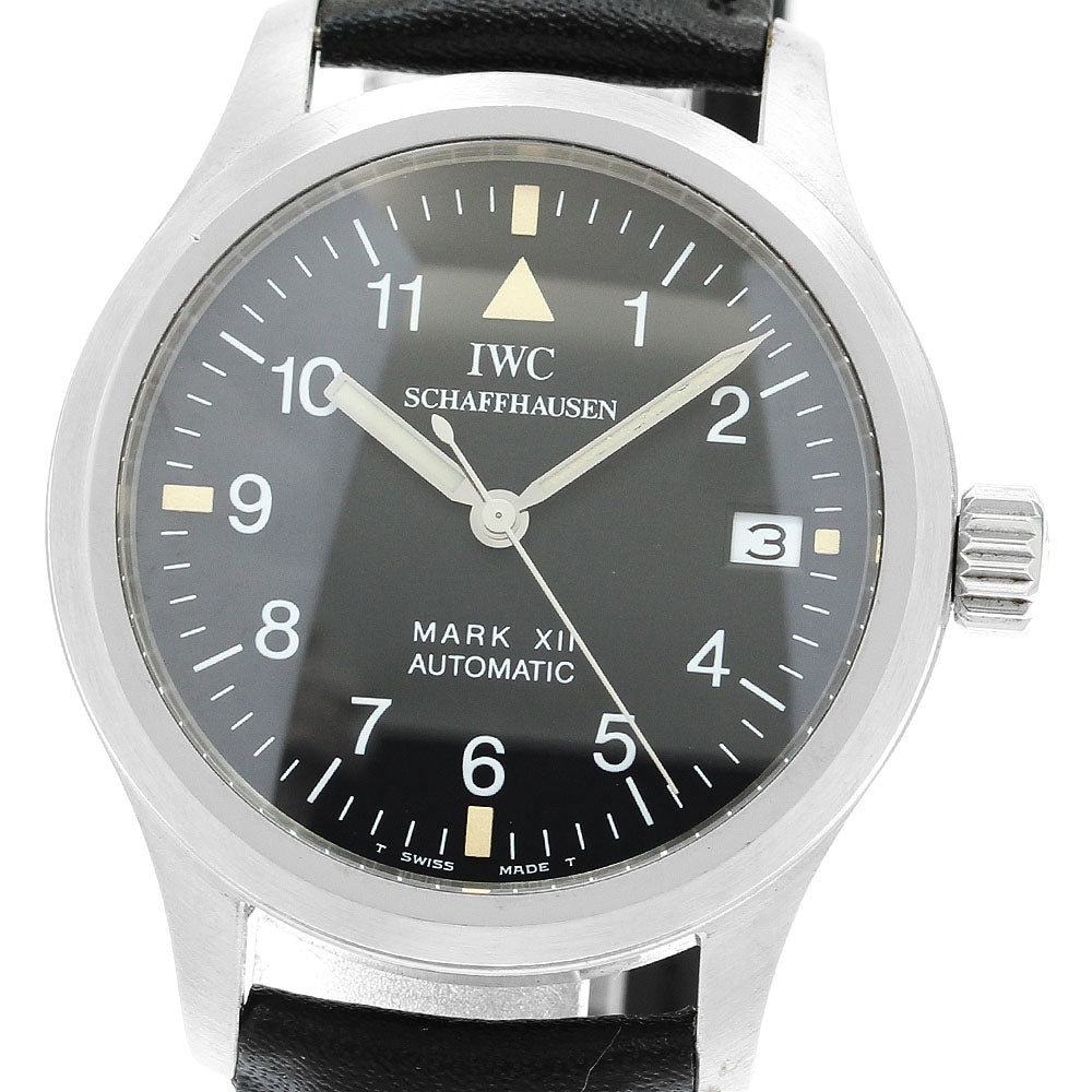 IWC SCHAFFHAUSEN Pilot Watch Mark XII IW324101 Date AT Men's Watch_919085