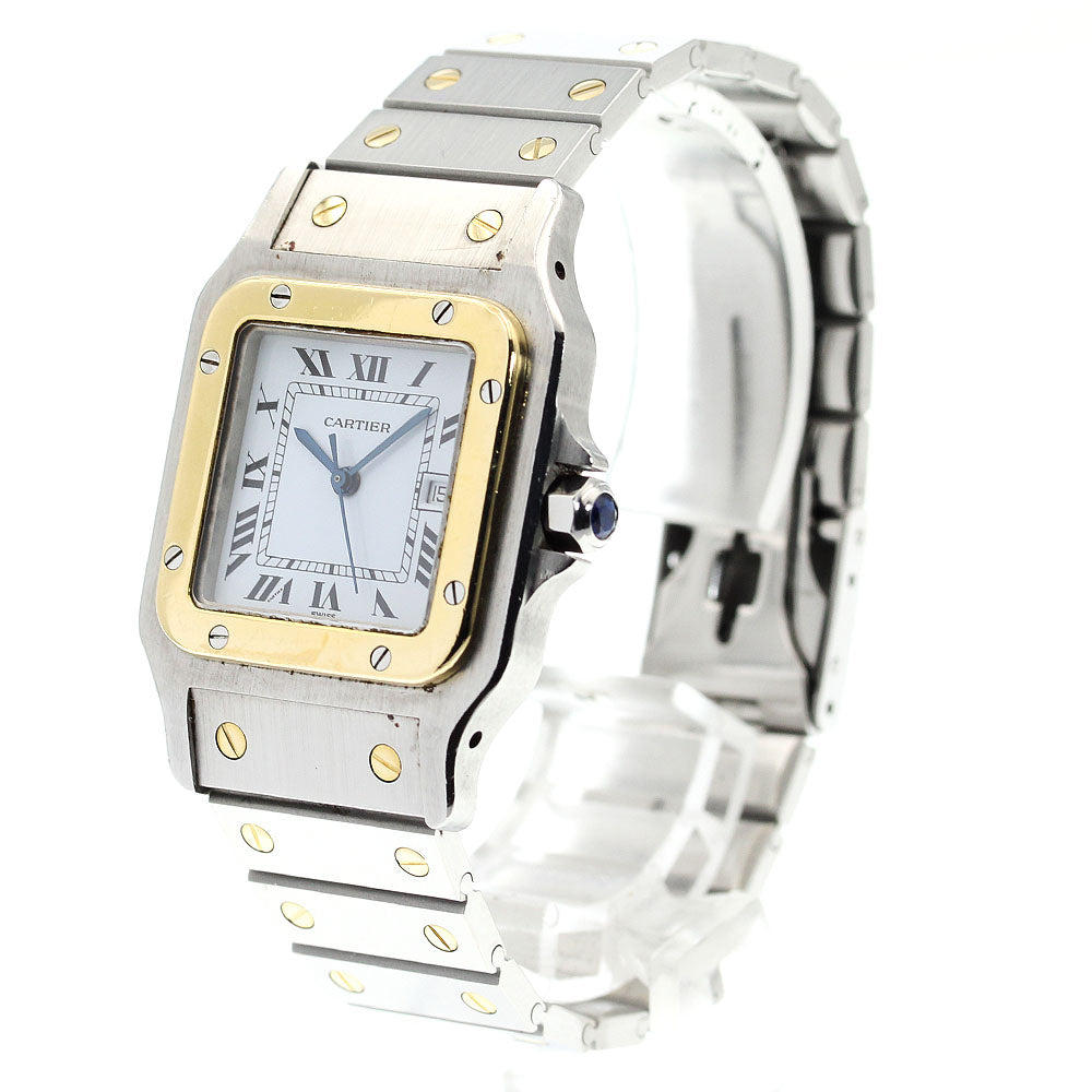 CARTIER Santos GalbeeLM beige Dial Automatic Men's Watch_919107