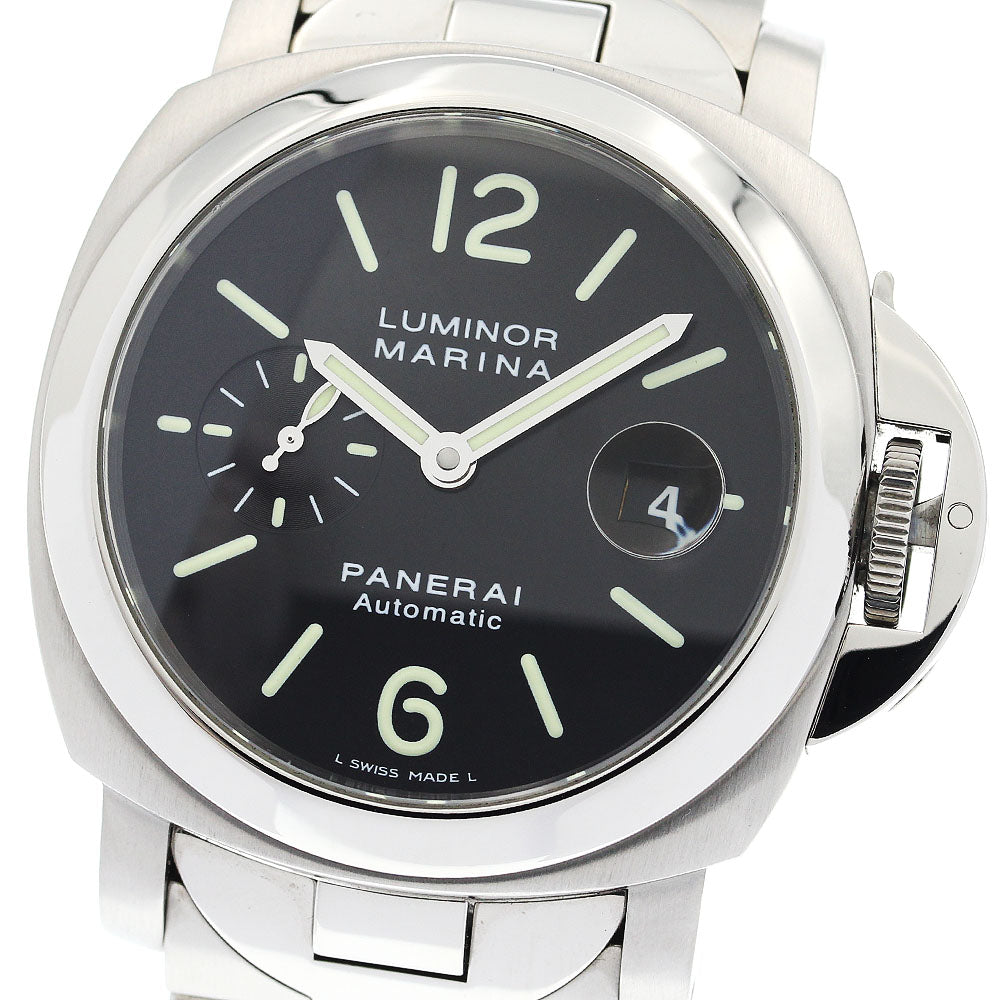 PANERAI Luminor Marina PAM00220 Small seconds black Dial AT Men's Watch_919109