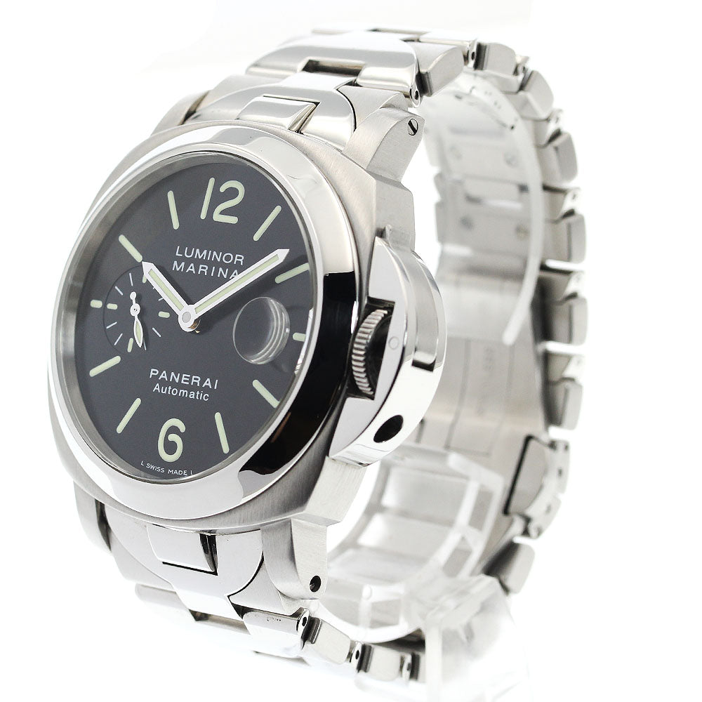 PANERAI Luminor Marina PAM00220 Small seconds black Dial AT Men's Watch_919109