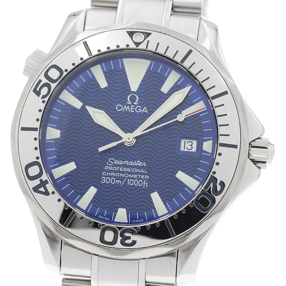 OMEGA Seamaster 300 2255.80 Date blue Dial Automatic Men's Watch_919125