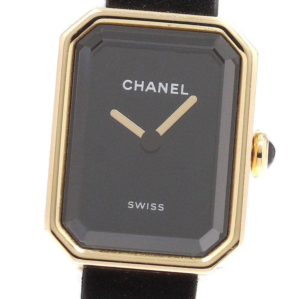 CHANEL Premiere Velvet H6125 black Dial Quartz Ladies Watch_919138