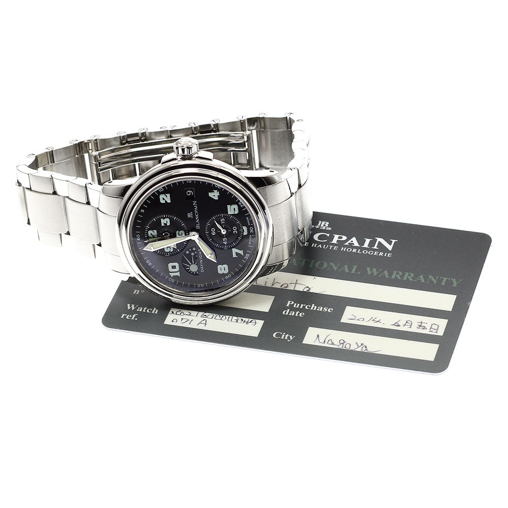 Blancpain Leman double time zone 2160-1130-71 Automatic Men's Watch_919141