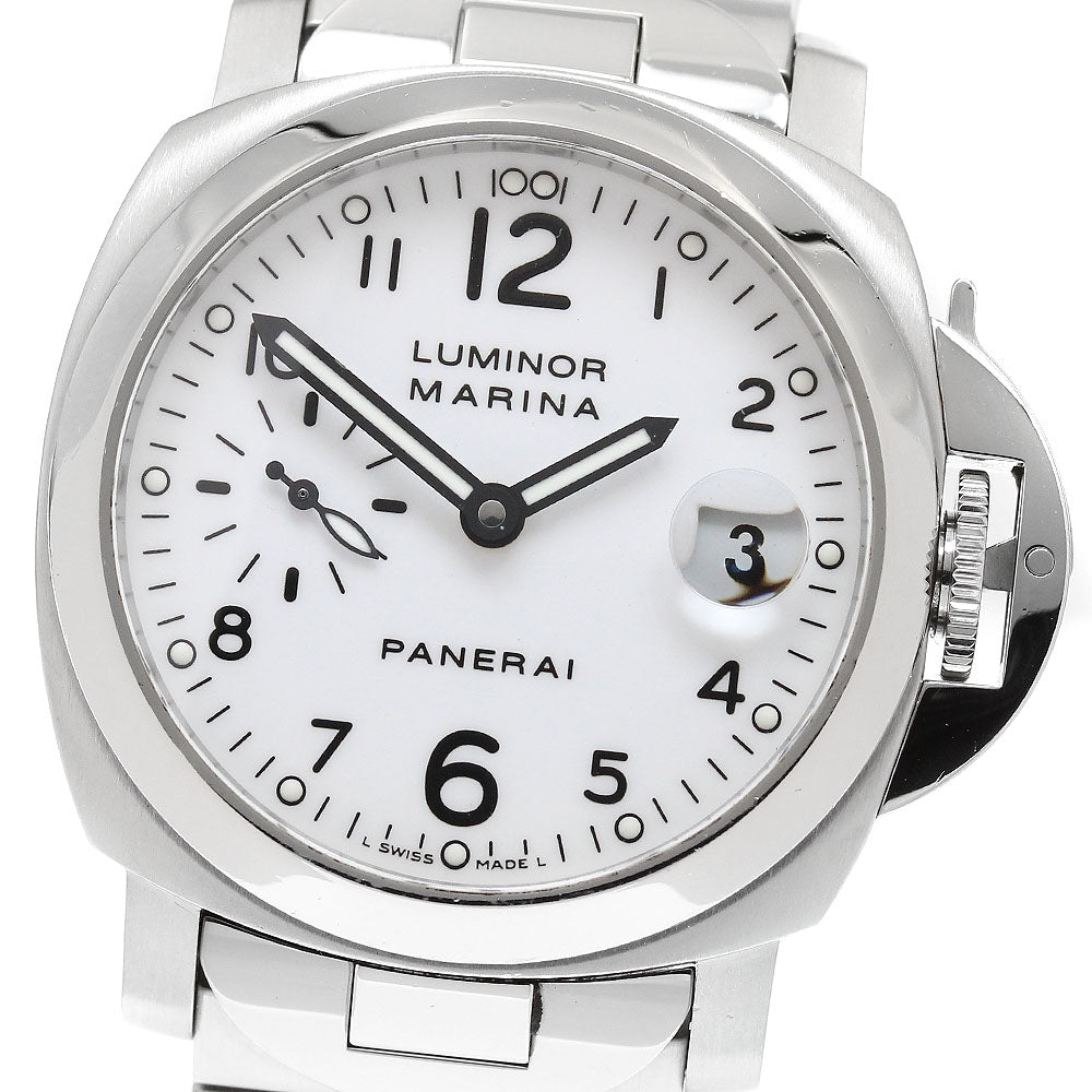 PANERAI Luminor Marina PAM00051 Date Small Second Automatic Men's Watch_919145