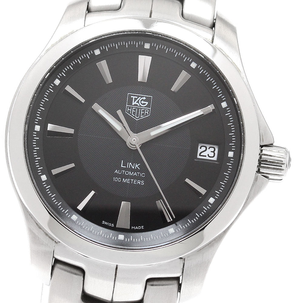 TAG HEUER Link WJF2210 Date black Dial Automatic Men's Watch_919188