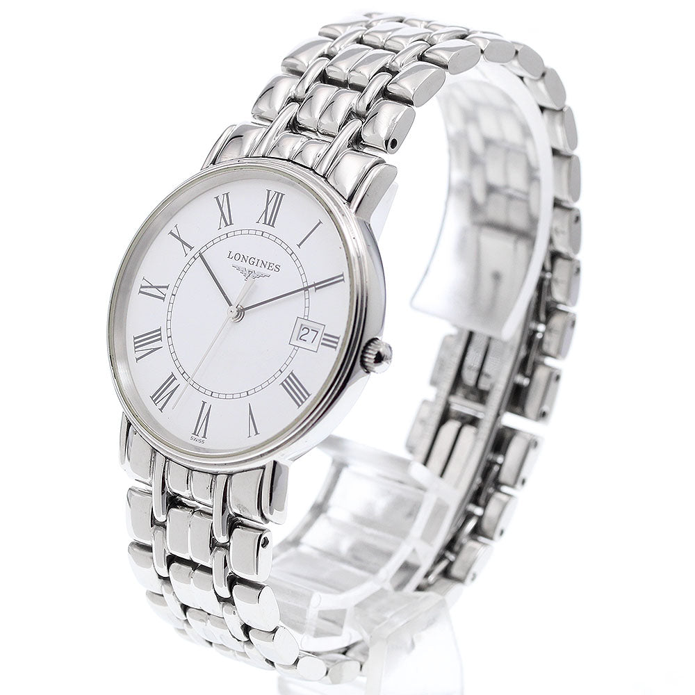 LONGINES Grand classic L4.720.4 Date white Dial Quartz Men's Watch_919196