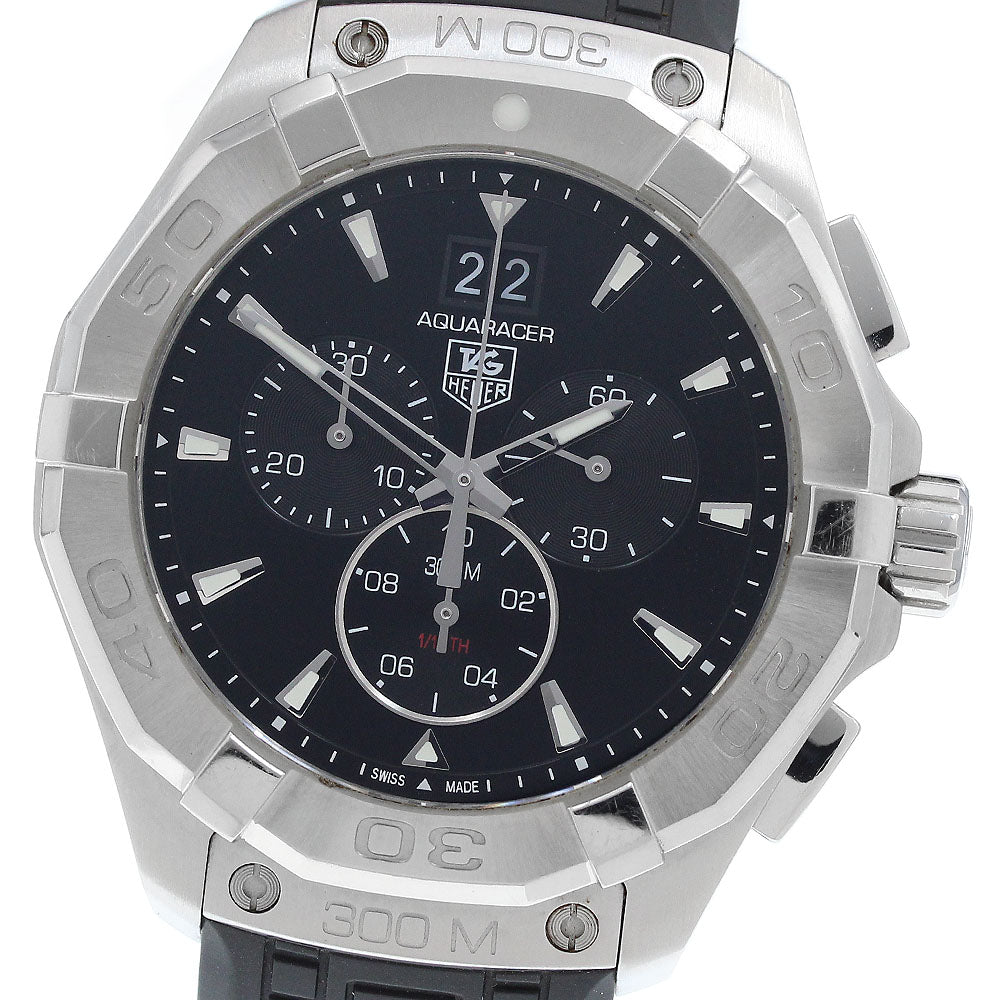 TAG HEUER Aqua racer CAY1110-0 Date Chronograph Quartz Men's Watch_919200