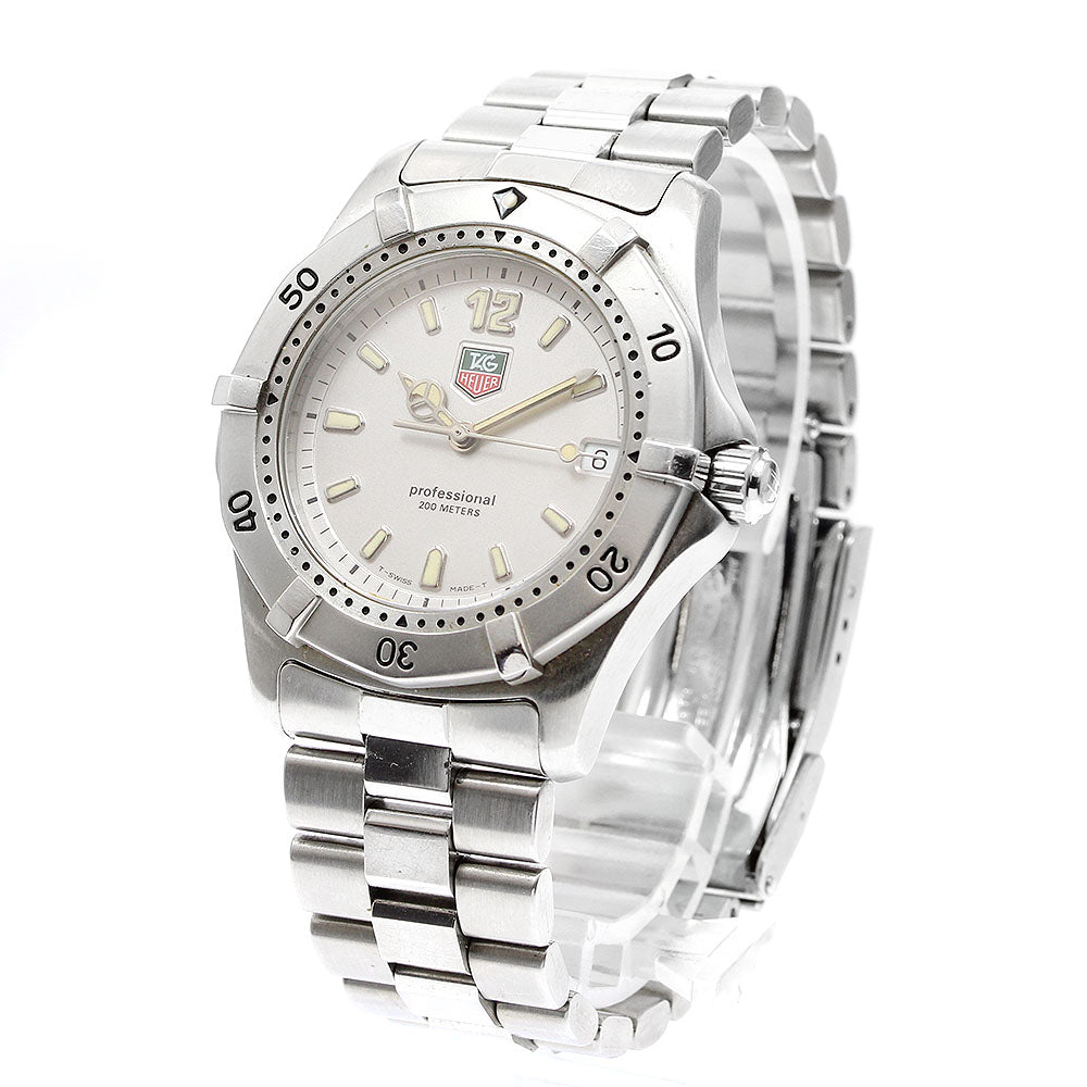 TAG HEUER Professional 200 WK1112 Date Silver Dial Quartz Men's Watch_919208