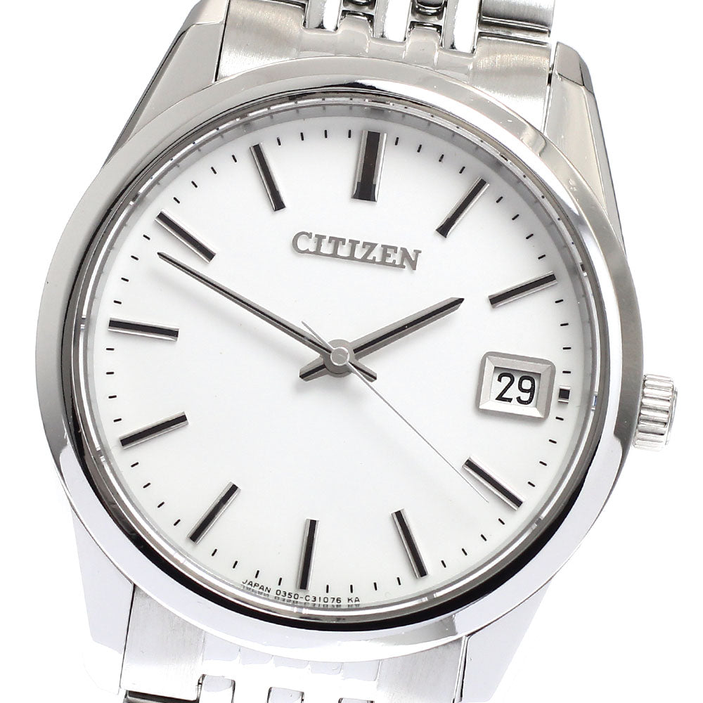 CITIZEN The citizen 0350-C30919TA Date white Dial Quartz Men's Watch_919227