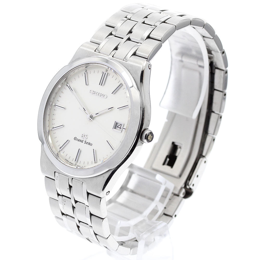 SEIKO Grand Seiko SBGG001/8N65-9000 Date Silver Dial Quartz Men's Watch_919228