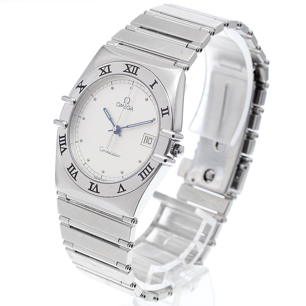 OMEGA Constellation Date Silver Dial Quartz Men's Watch_919230