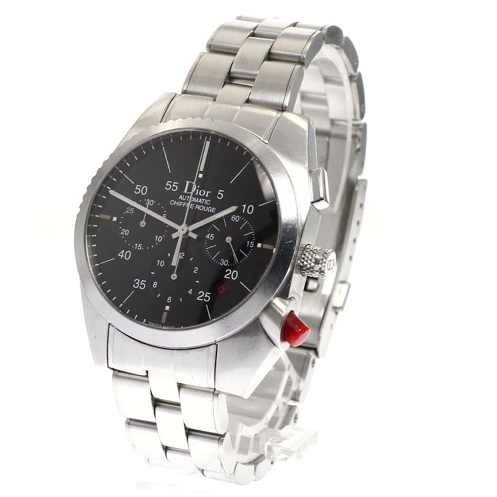 Dior Cyfuru Rouge CD084610 Date Chronograph black Dial Automatic Men's_919325