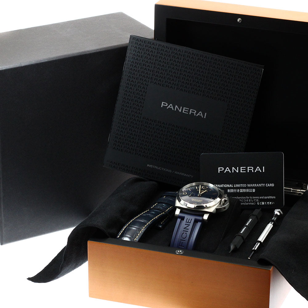 PANERAI Luminor PAM01033 GMT Navy Dial Automatic Men's Watch_919337