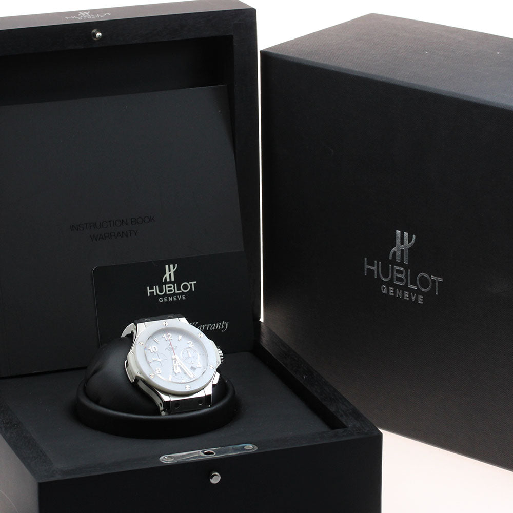 HUBLOT Big Bang Steel White 301.SE.230.RW Chronograph Automatic Men's_919360