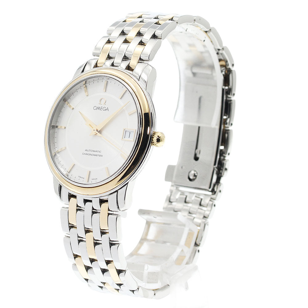 OMEGA De Ville Prestige 4300.31 Date Silver Dial Automatic Men's Watch_919371
