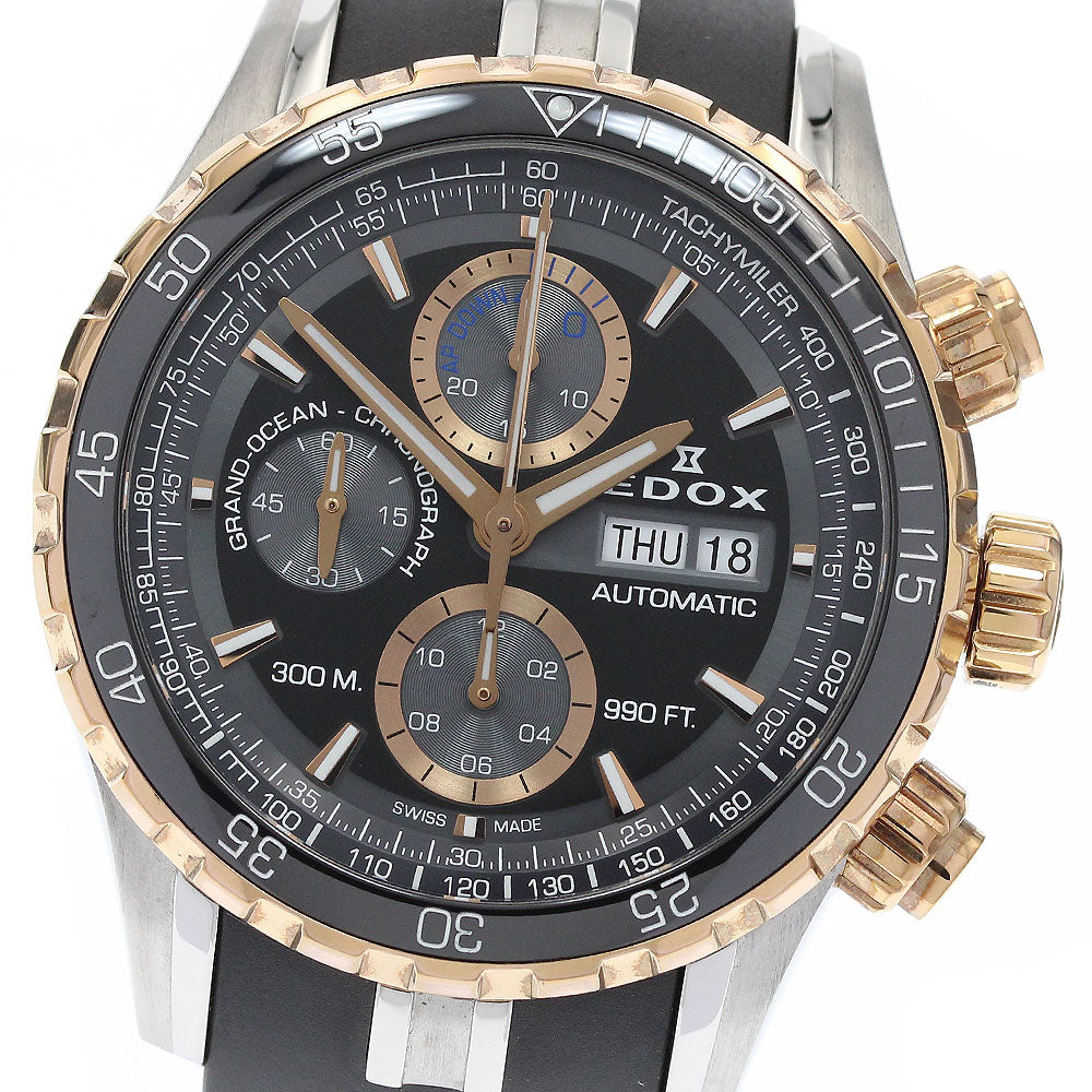 EDOX Grand Ocean 01123-357RCA-NBUR Chronograph day Automatic Men's Watch_919372