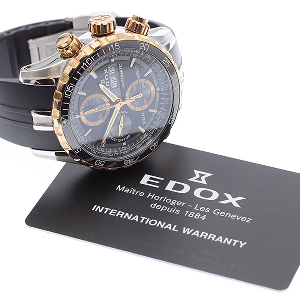 EDOX Grand Ocean 01123-357RCA-NBUR Chronograph day Automatic Men's Watch_919372