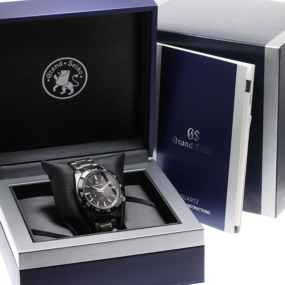 SEIKO Grand Seiko SBGE253/9R66-0BB0 GMT black Dial Spring drive Men's_919373