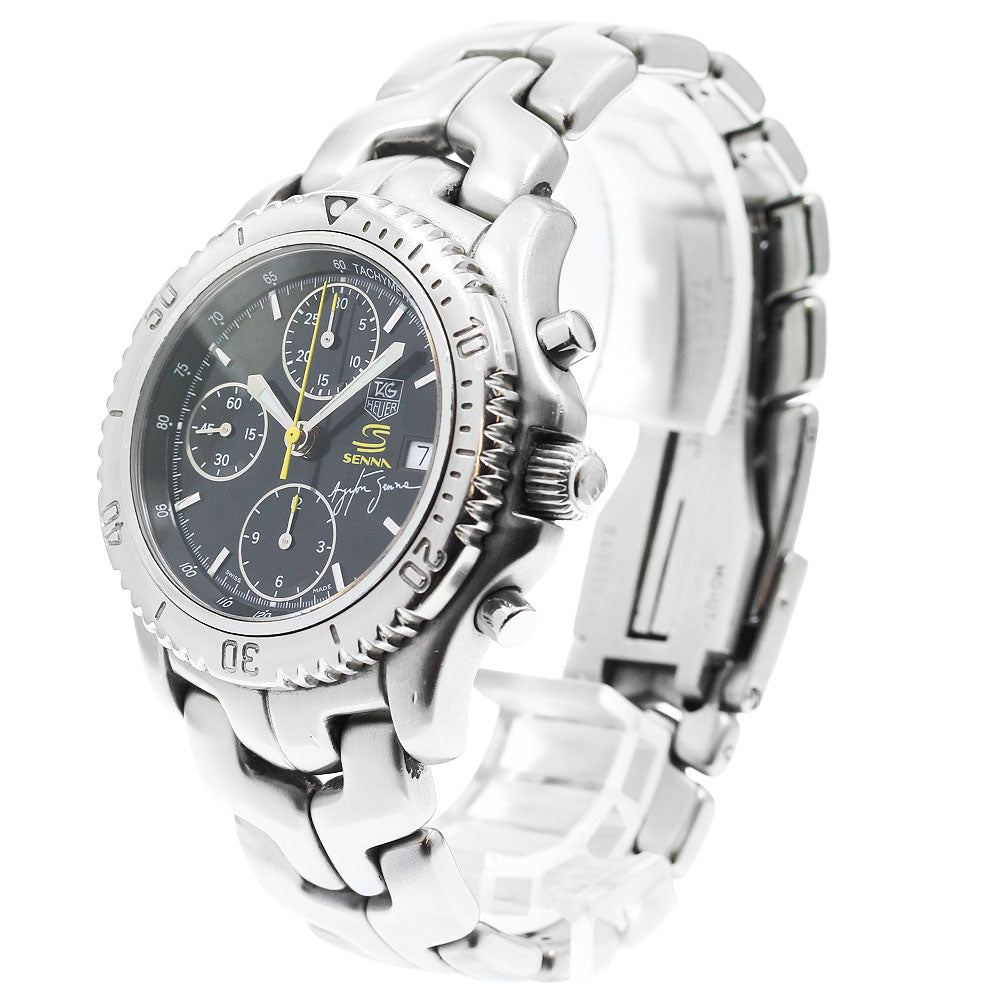 TAG HEUER Link Ayrton Senna limited model CT2115 Chronograph AT Men's_919379