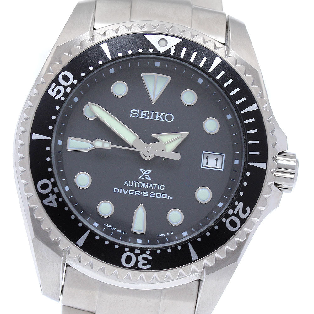 SEIKO Prospex SBDC029/6R15-01D0 Divers black Dial Automatic Men's Watch_919381