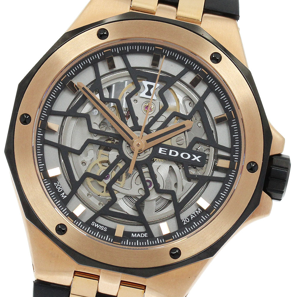 EDOX Delphin Meccano 85303 skeleton Dial Automatic Men's Watch_919388