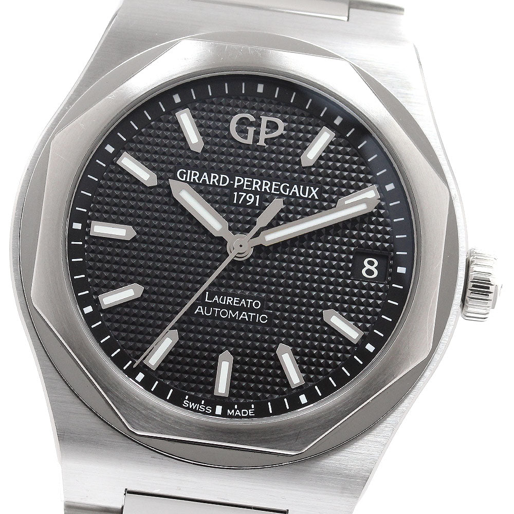 GIRARD PERREGAUX Lore art 81010-11-634-11A Date Automatic Men's Watch_919394