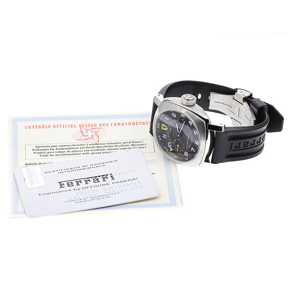 PANERAI Ferrari scuderia FER00009 Date Black Grey Dial Automatic Men's Watch_919400