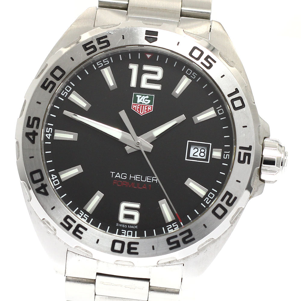 TAG HEUER Formula 1 WAZ1112 Date black Dial Quartz Men's Watch_919402