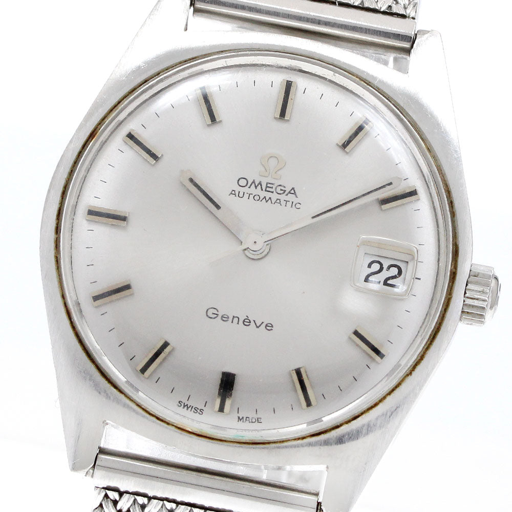 OMEGA Geneve Cal.565 Date Silver Dial Automatic Men's Watch_919411