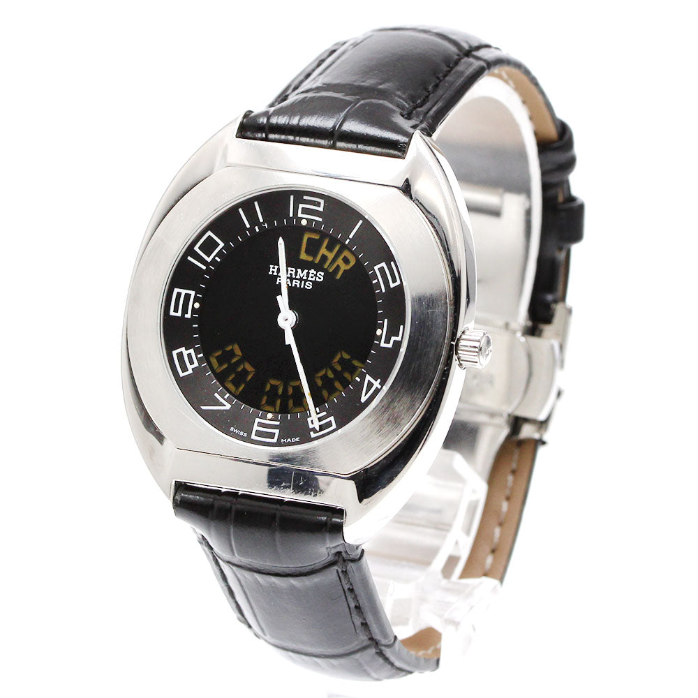 HERMES Espace ES1.710 black Dial Quartz Men's Watch_919418