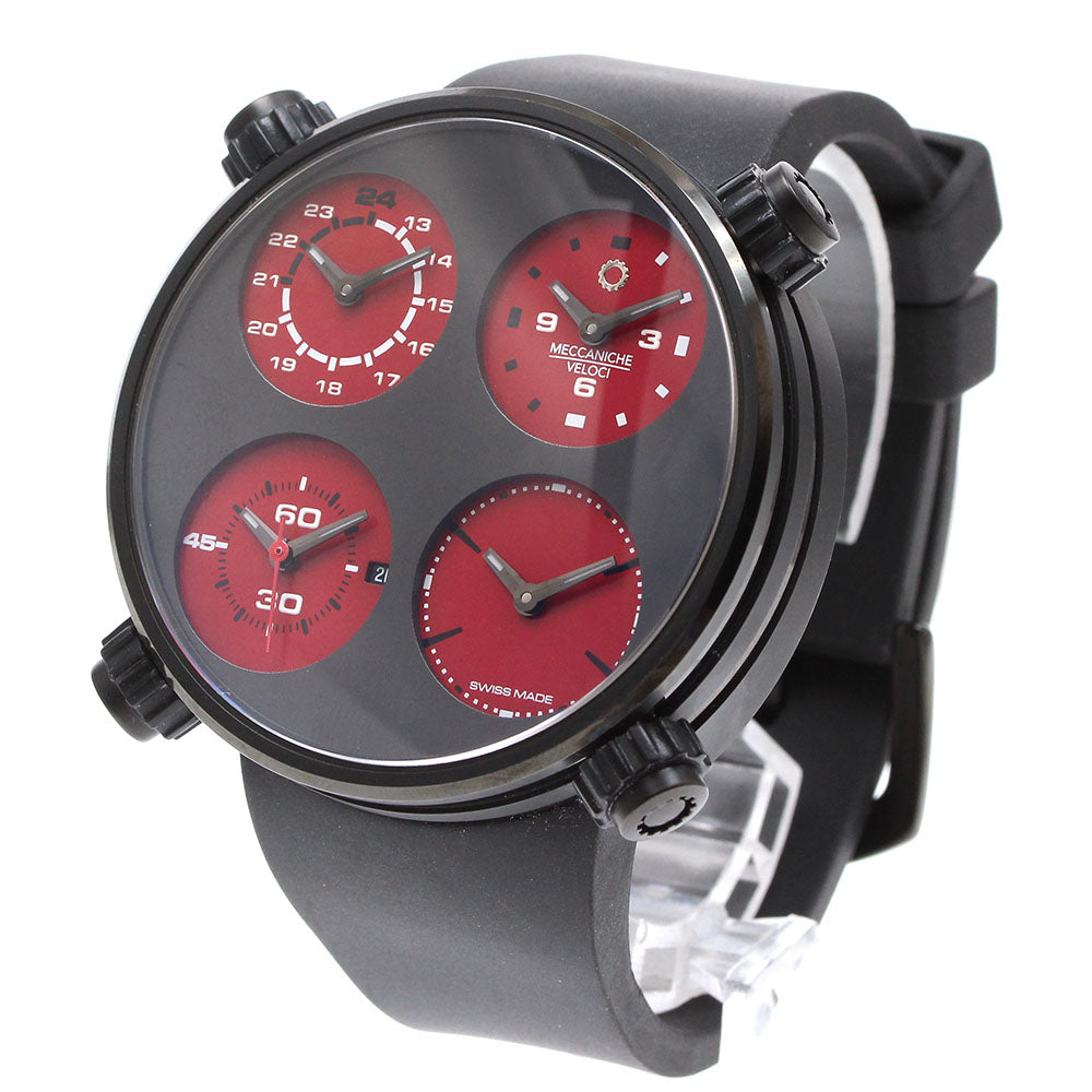 MECCANICHE VELOCI Quattro Valvore Red / black Dial Automatic Men's Watch_919428