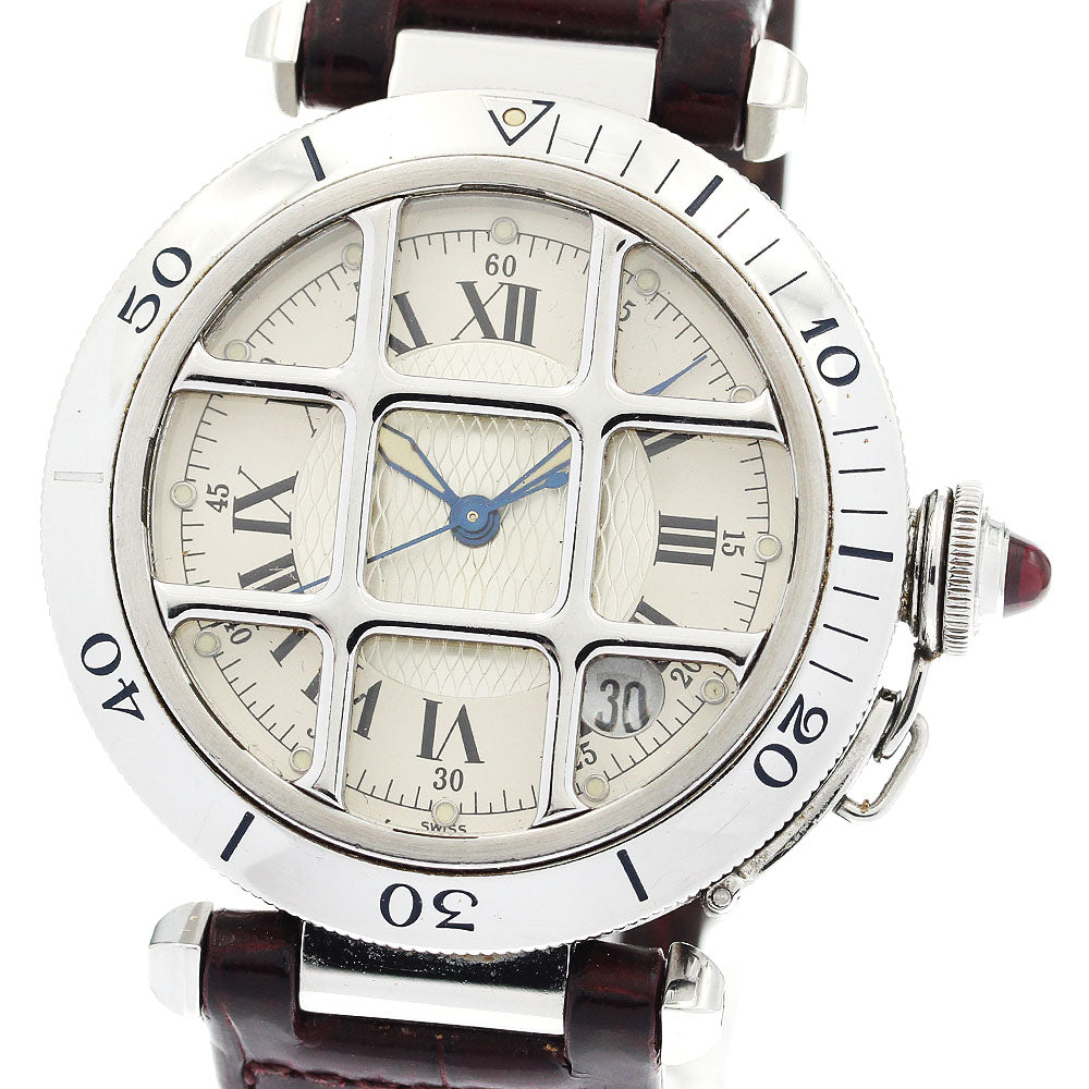 CARTIER Pasha grid W3102255 150th anniversary model limited to 1847 pieces Silver Dial Automatic Men's Watch_919432