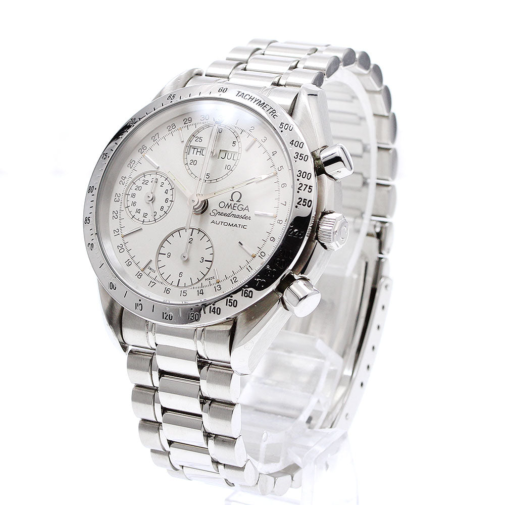 OMEGA Speedmaster 3521.30 Triple calendar Silver Dial Auto Men's Watch_919435
